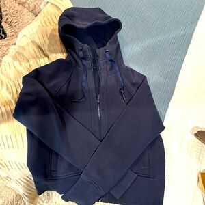 Lululemon Navy Heavyweight Zipper Hoodie S